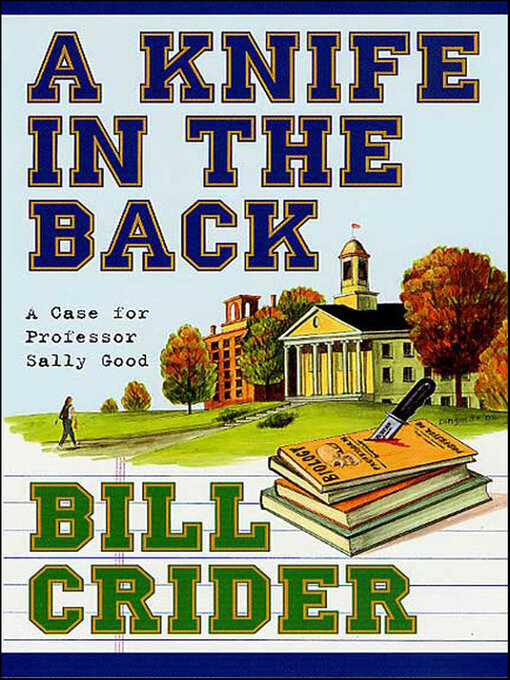 Title details for A Knife in the Back by Bill Crider - Available